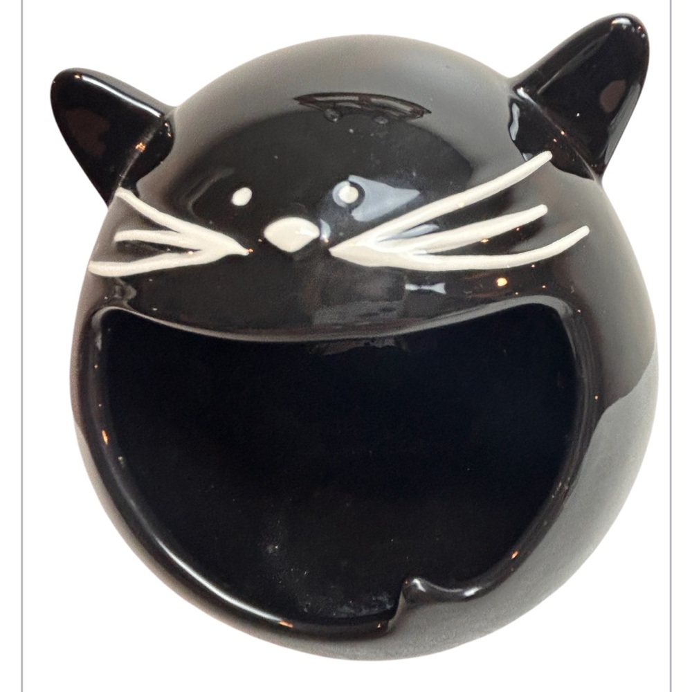 Black Cat Treat Bowl